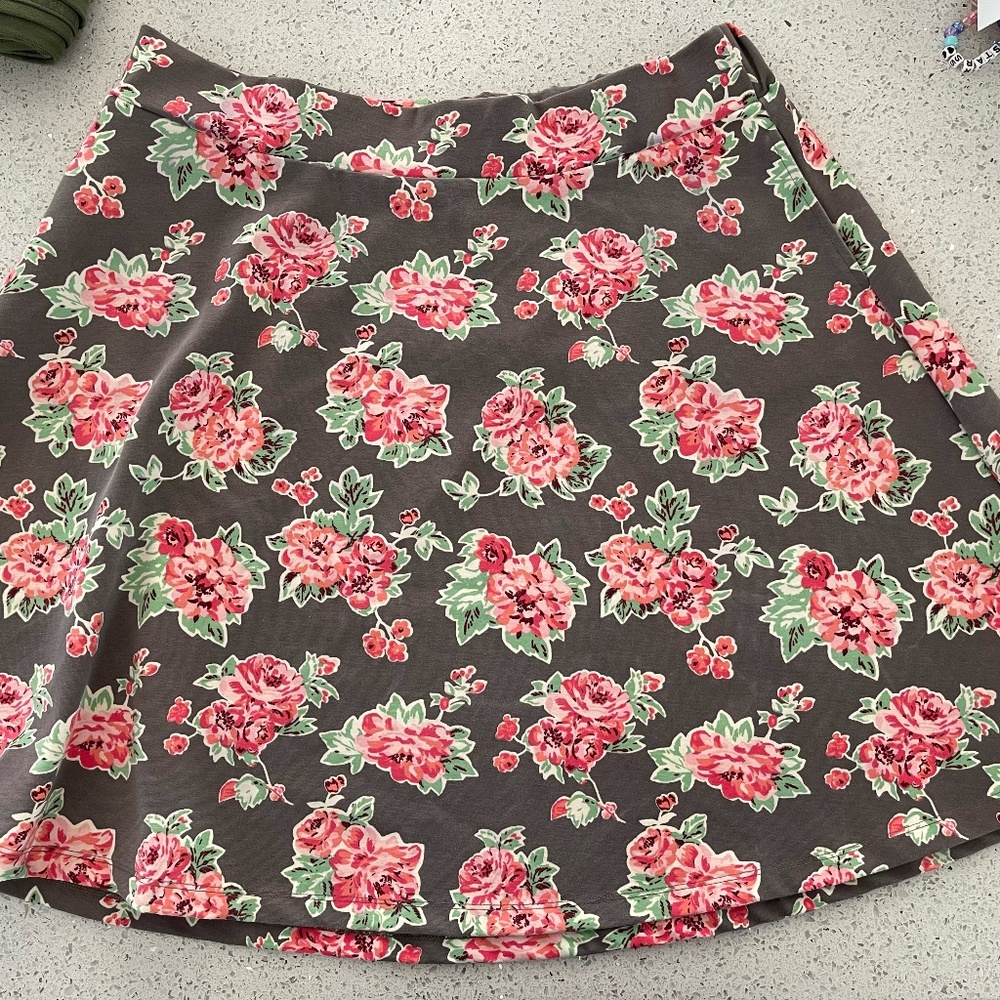 Matilda Jane Women's Cheryl Skater Skirt  SZ XL EUC Friends Forever Collection